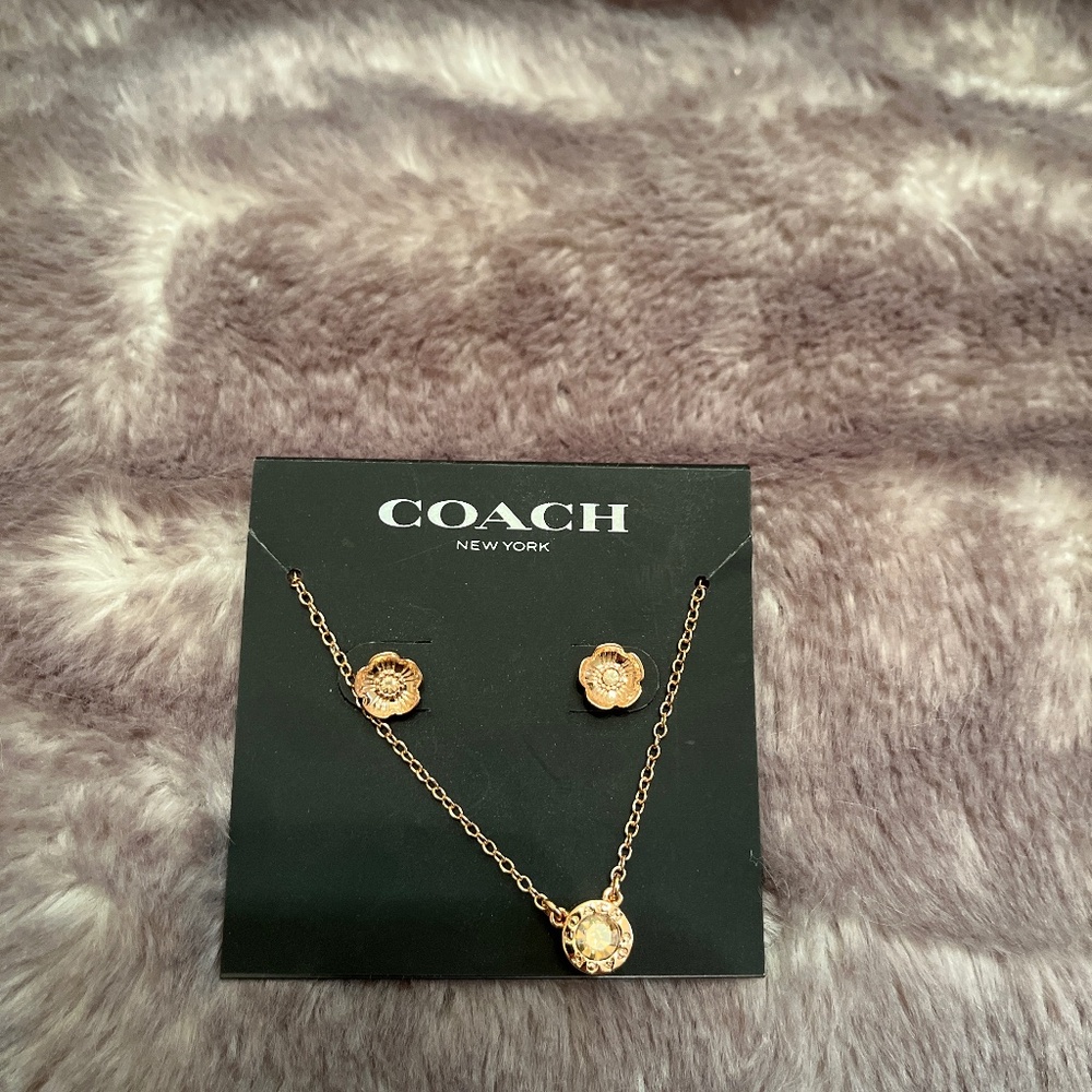 Coach Necklace Set